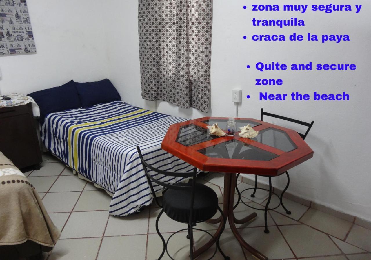 Habitaciones-Comodas-Aire-Wifi-Tv-Cerca De Playa-!!Excelente Precio II Манзанило Екстериор снимка